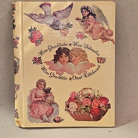 ringbind-glansbilled-album-blandede-gamle-glansbilleder-heste-fisk-blomster-engle-fugle